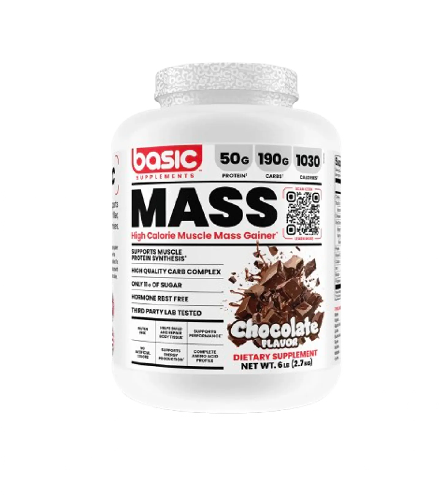 Mass Gainer Basic 6lb - Sabor Chocolate 1