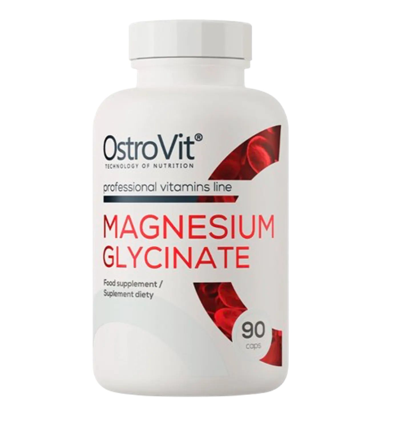 Magnesio Glicinato Ostrovit 90 Cápsulas 1