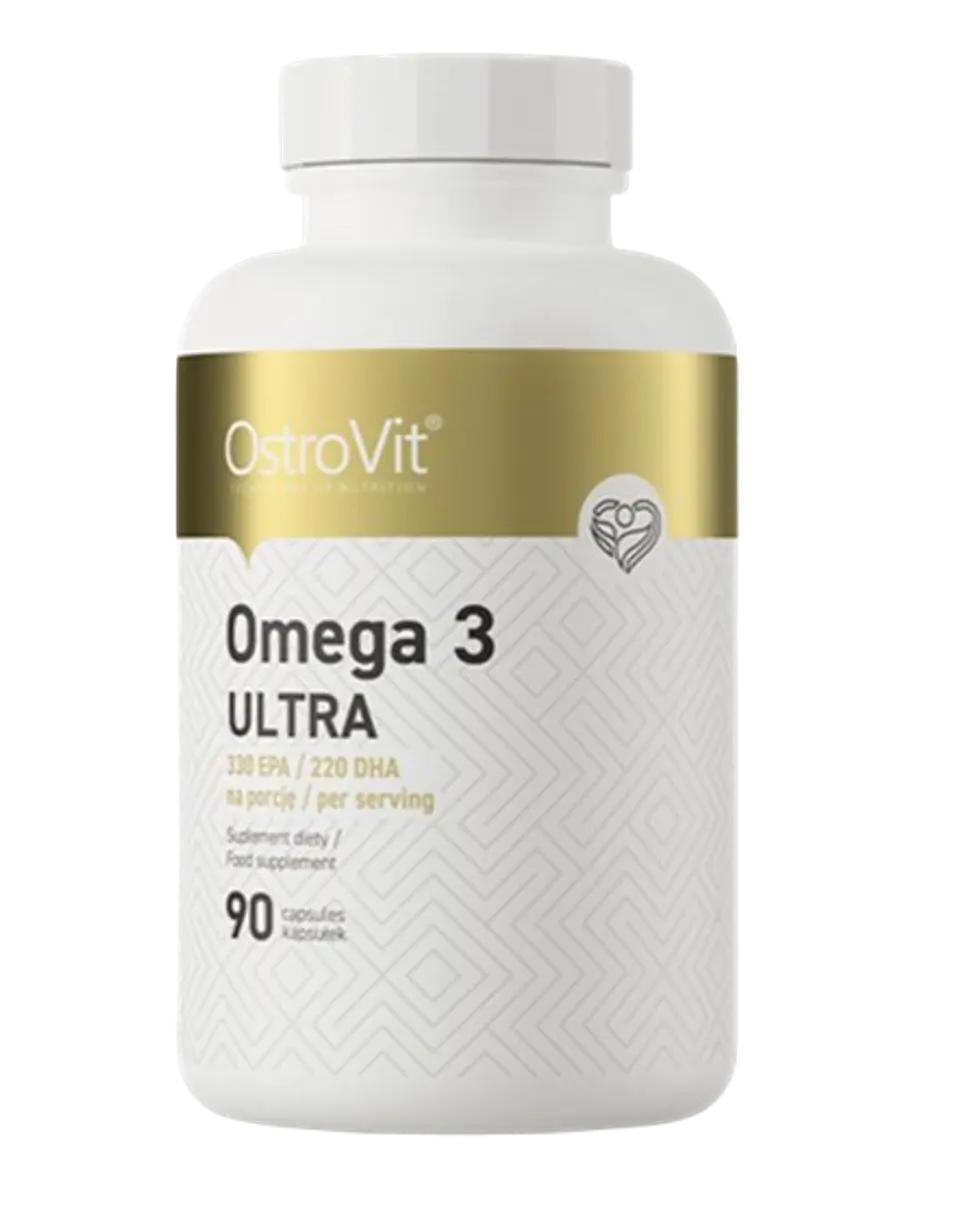 Omega 3 Ultra Ostrovit 90 Cápsulas 1