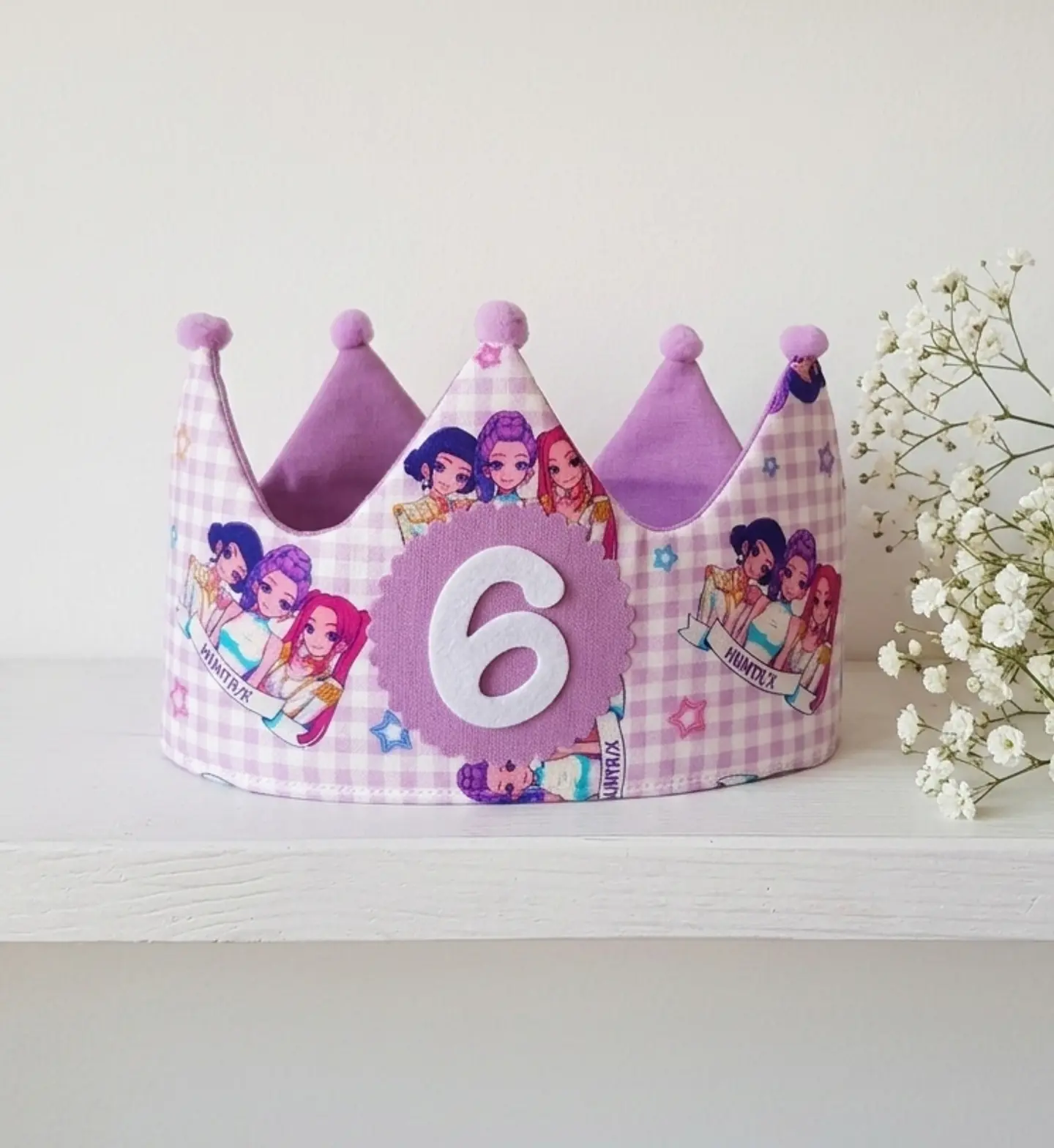 Corona de cumpleaños K-pop 1
