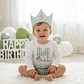  Conjunto cumpleaños Vichy mint - Miniatura 2