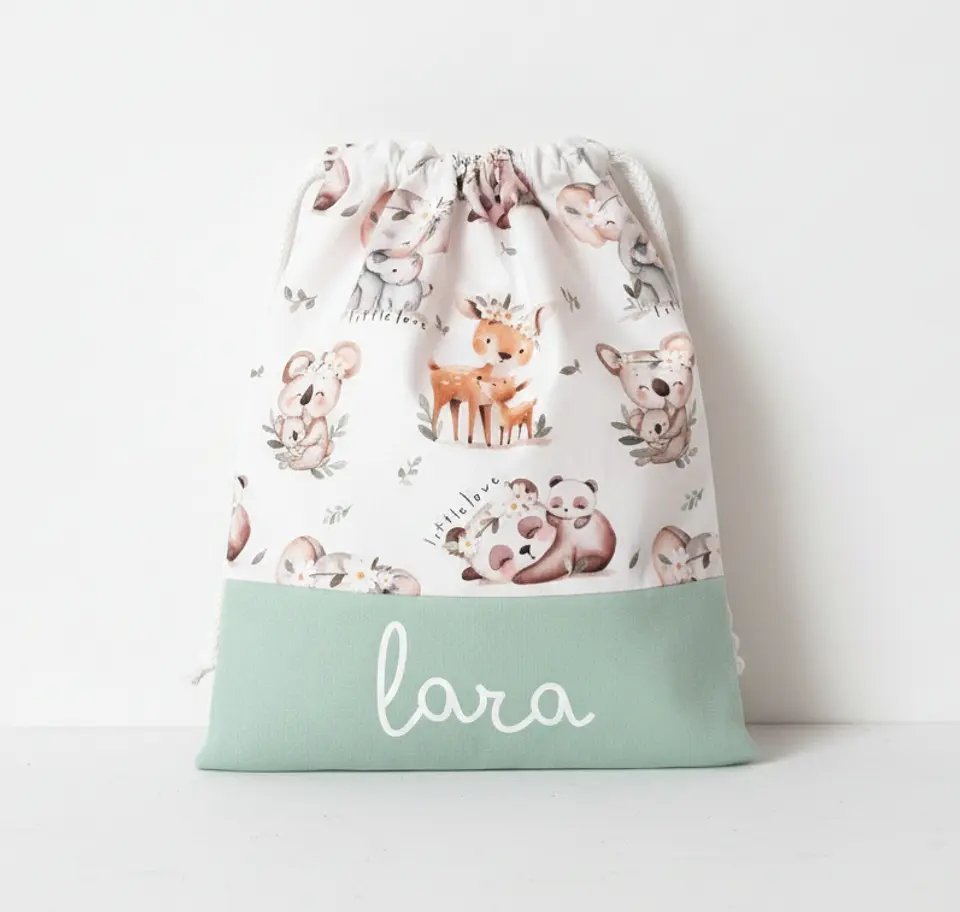 Bolsa muda merienda Animales adorables  1