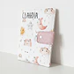 Portadocumentos bebé personalizado, varias telas - Miniatura 2