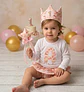  Conjunto cumpleaños Flores rosa - Miniatura 3