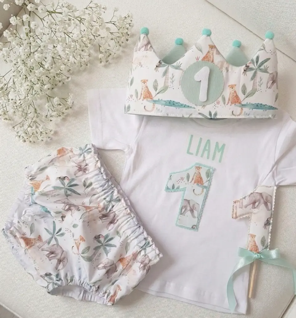  Conjunto cumpleaños Animales de la selva 1