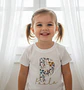 Camiseta cumpeaños Flores liberty - Miniatura 1