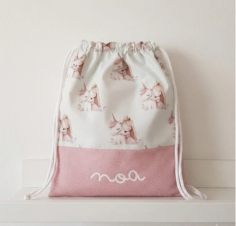 Bolsa muda merienda Unicornios 