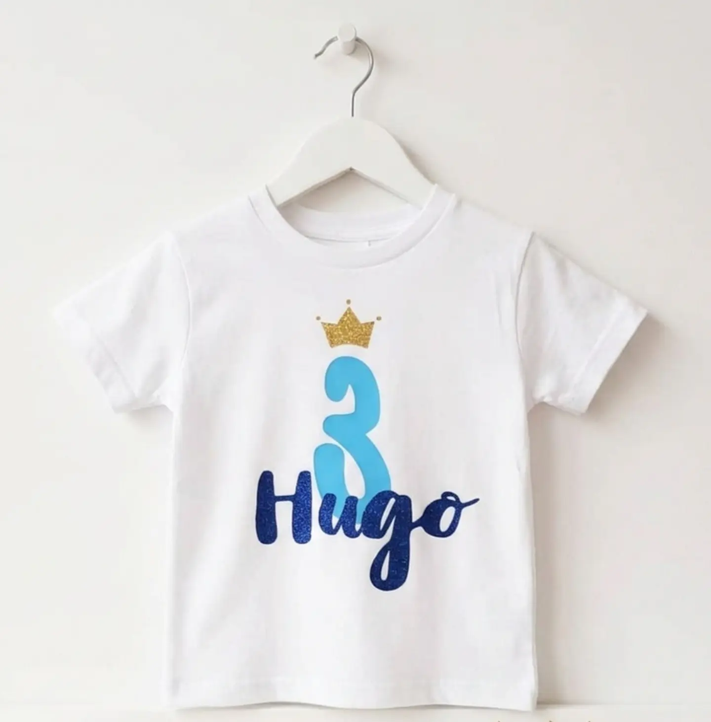 Camiseta cumpleaños azul 2