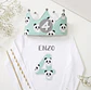  Conjunto corona de cumpleaños y camiseta Pandas mint - Miniatura 1