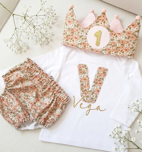  Conjunto cumpleaños Flores 