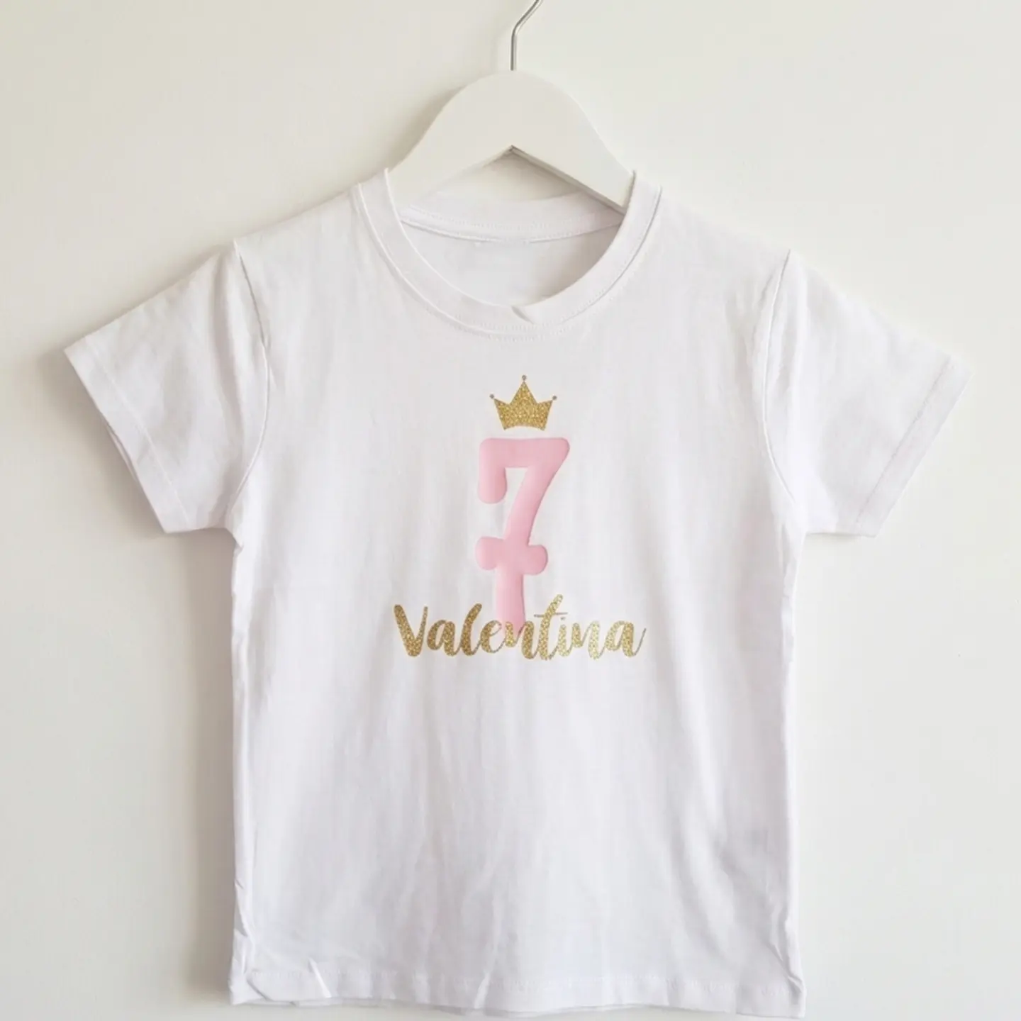 Camiseta cumpleaños rosa 2