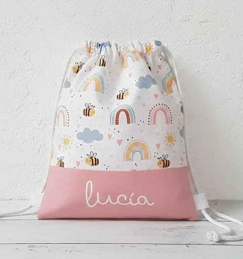 Mochila saco Arcoiris