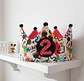  Conjunto corona de cumpleaños y camiseta Mickey - Miniatura 2