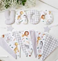 Pack Guirnalda personalizada y banderines, 2-3 telas - Miniatura 1