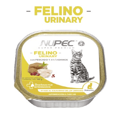Nupec Felino Urinary Wet 1 Pieza 
