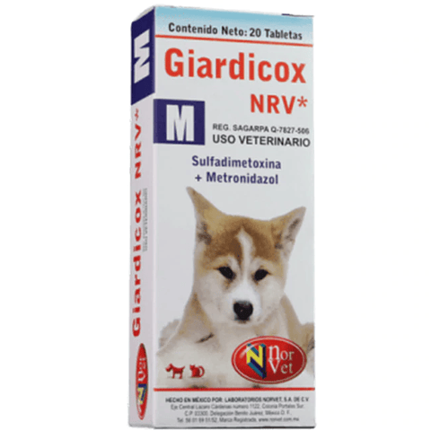 Giardicox NRV "M" 20 tabletas 