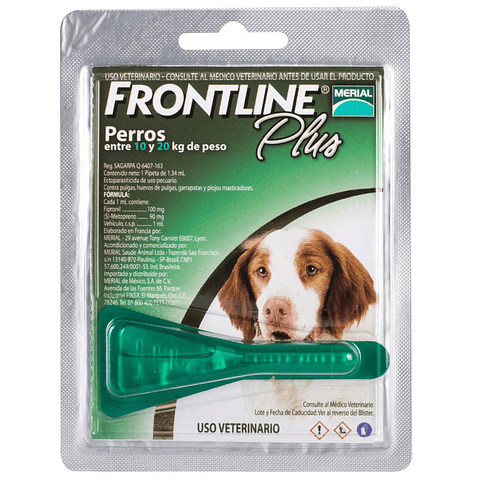 Frontline Plus Perro M 1 pipeta