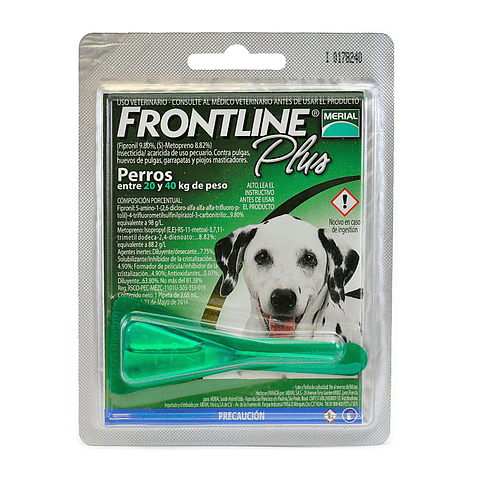 Frontline Plus Perro L 1 pipeta
