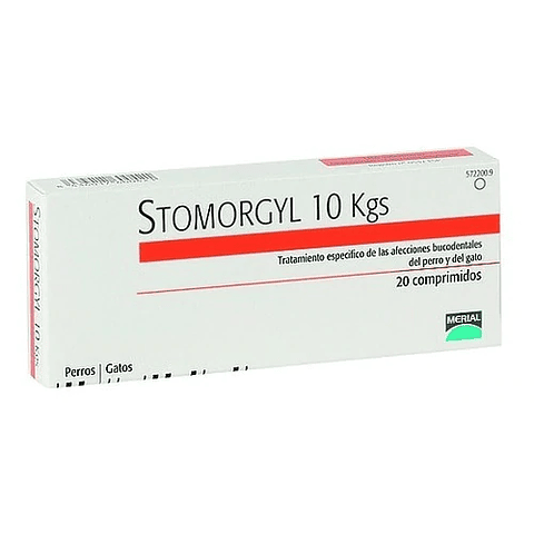 Stomorgyl 10  20 tabletas