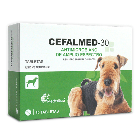 Cefalmed-30  30 tabletas