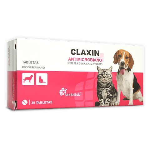 Claxin-10  30 tabletas