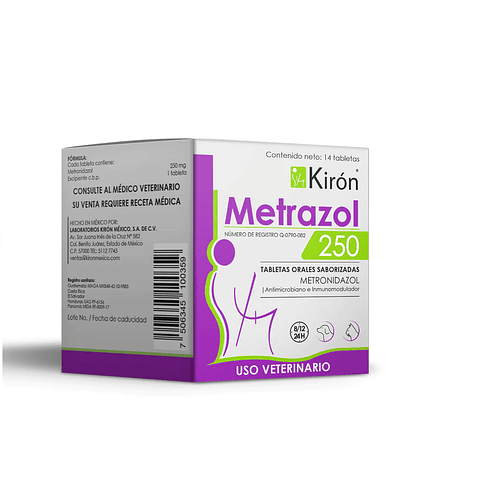 Metrazol 250 mg 14 tabletas