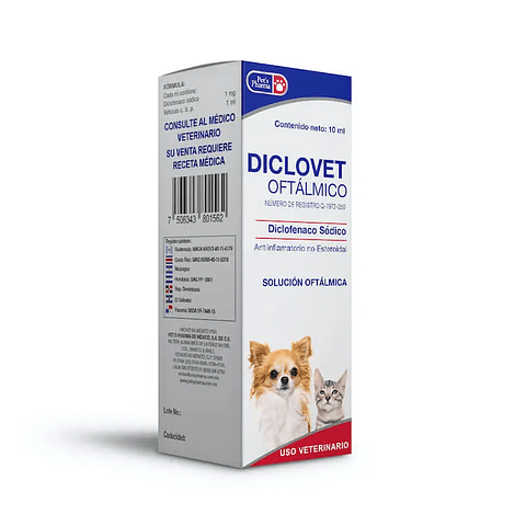 Diclovet Oftalmico 10 ml