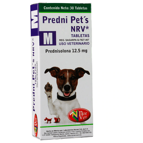 Predni-Pets 12.5 mg 30 tabletas