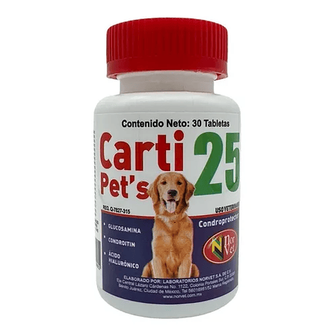 Carti Pets Plus 25 kg 30 tabletas