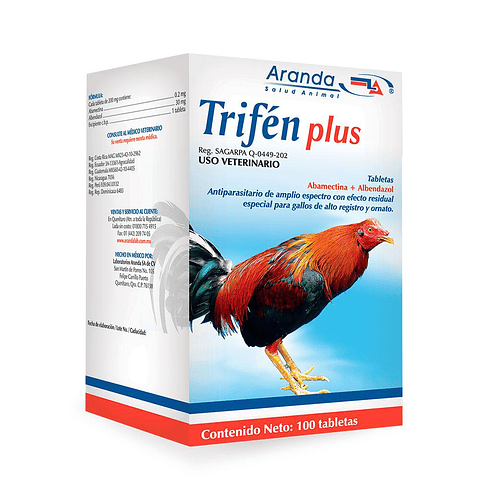 Trifen Plus 100 tabletas