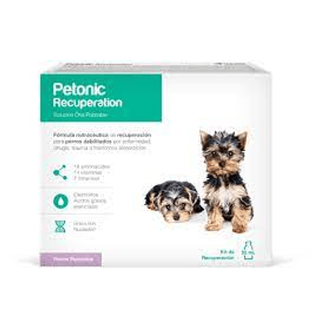 Petonic Recuperation Estuche y Fco 55 ml ( Perros Chicos)