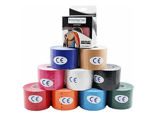 Cintas Ktape De 5cmx5mts  Pack 12 Unidades 