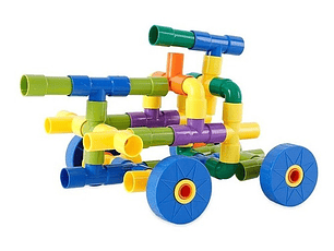 Bloques Construcción Tubos Conectables 72pcs