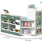 Mercado Tienda De Juguete Juego De Madera Para Niños Y Niñas - Miniatura 6