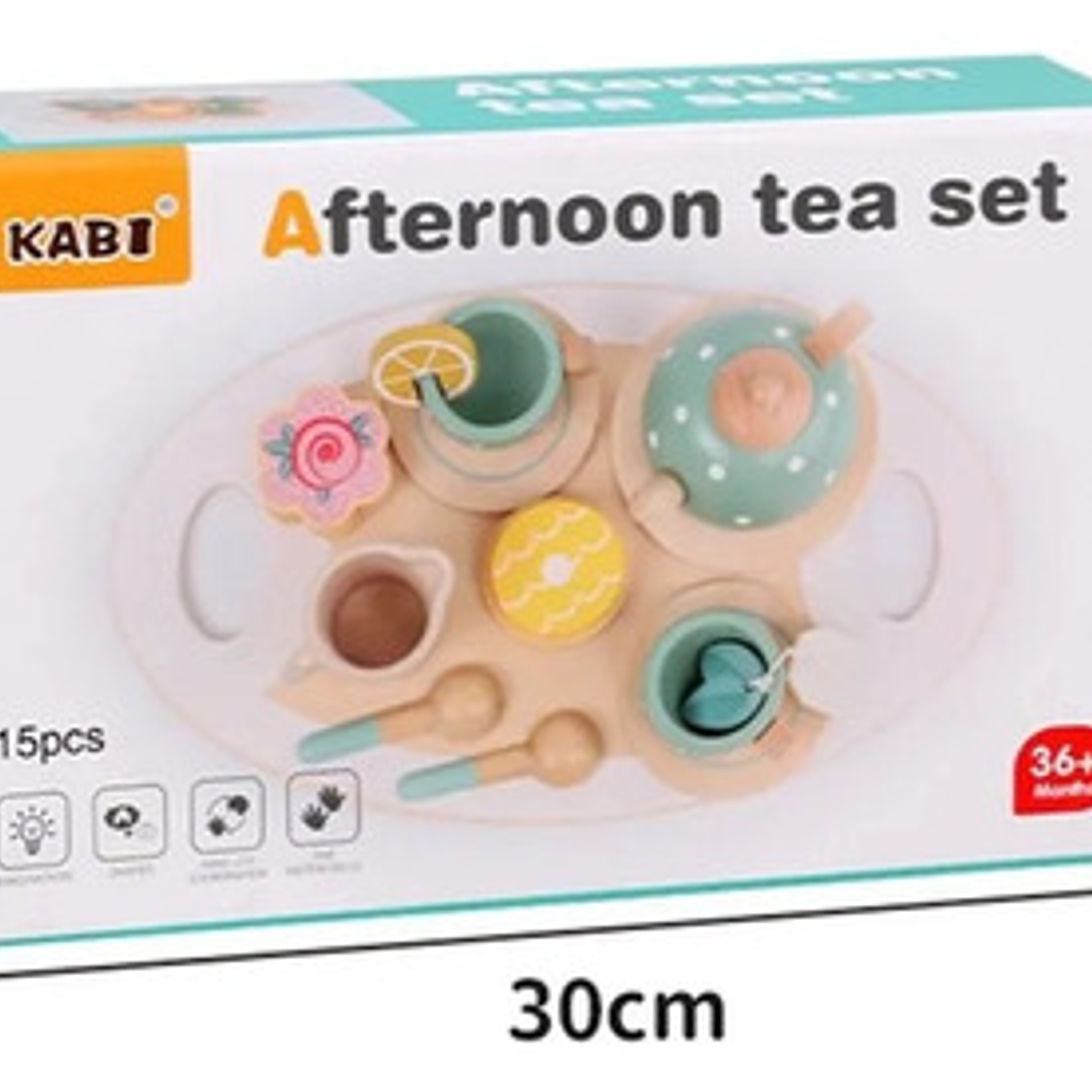 Juego De Tazas De Té Para De Rol Madera 7