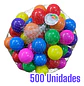 Pelotas Plásticas 8cm Alta Calidad - Saco 500 Unidades - Miniatura 3