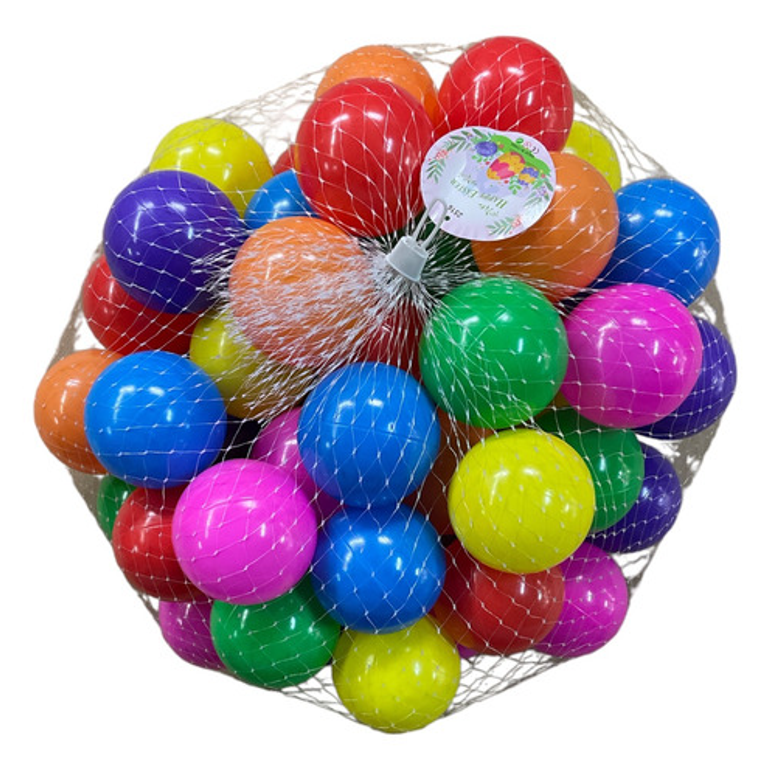 Pelotas Plásticas 8cm Alta Calidad - Saco 100 Unidades 1