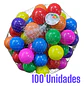 Pelotas Plásticas 8cm Alta Calidad - Saco 100 Unidades - Miniatura 2
