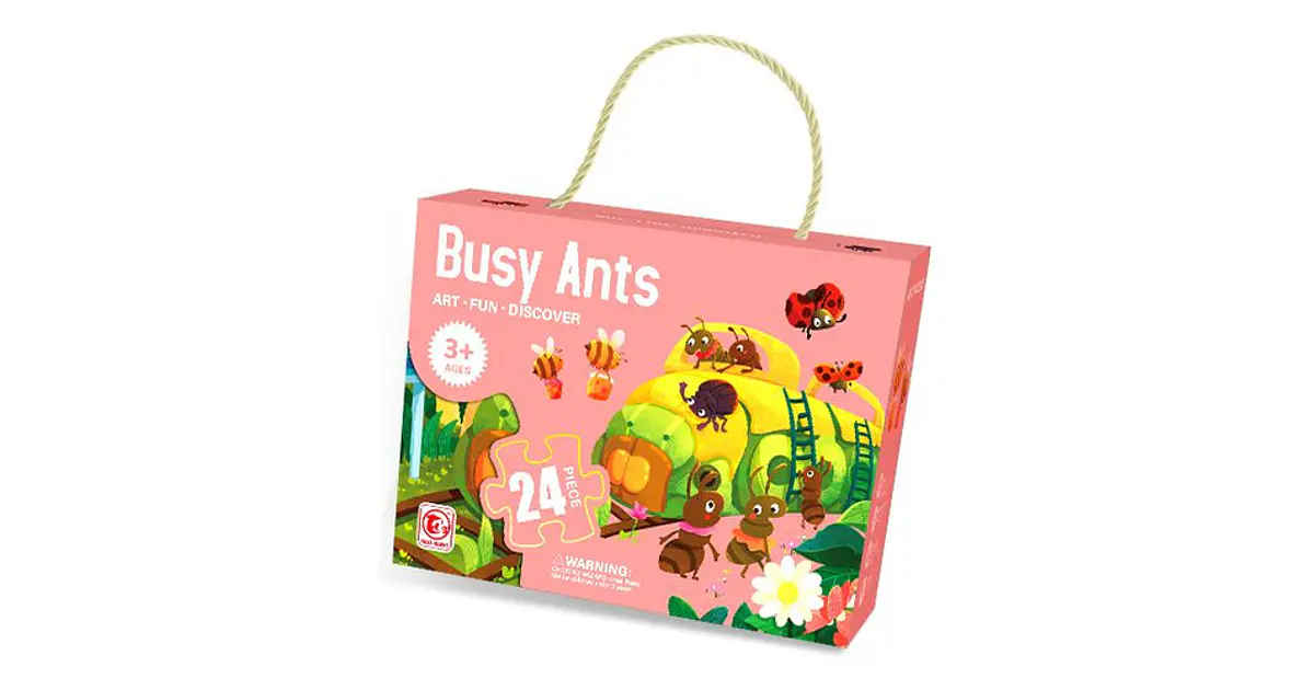 Puzzle Jumbo Niño 24pcs - Hormigas