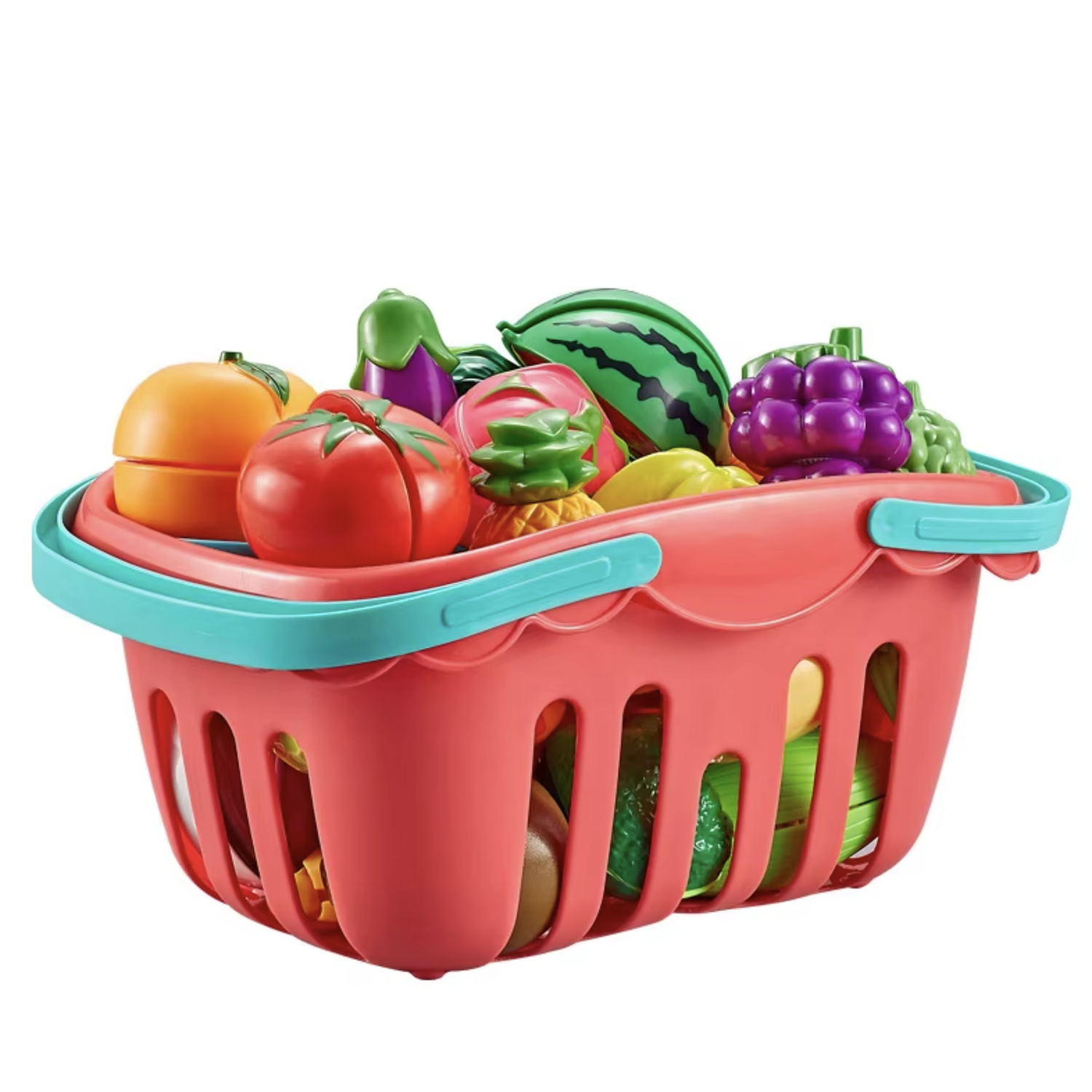 Pack Cocina de Mesa Conejo y Canasto Frutas 4