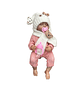 Muñeca Reborn sin Pelo - Miniatura 9