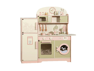 Cocina De Madera Con Horno De Juguete Oliva