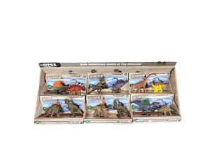 Animales Dinosaurio Modelos Surtidos Set 2pcs
