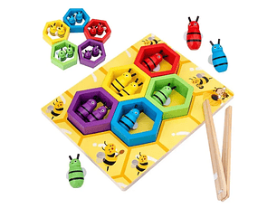 Panal Abeja Madera Color