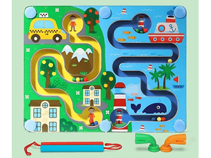 Tablero Magnetico Izquierda Derecha Transporte