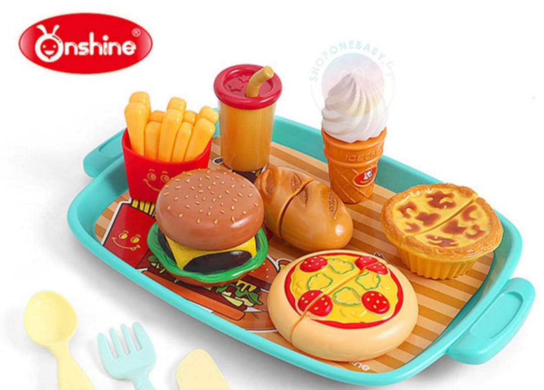 Set De Comida Rapida Plastica