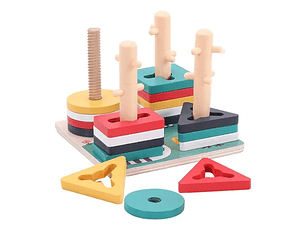 Encaje Cuadrado Dificultad Con Diseño