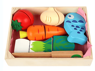 Mix Alimento Pescado Madera