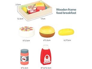 Mix Alimento Once Madera