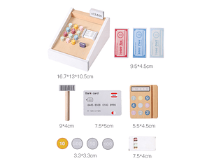Caja Registradora Gris